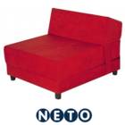 מיטת יחיד + רגליים דגם  נטו מיטה ספה עם רגליים במגוון צבעים